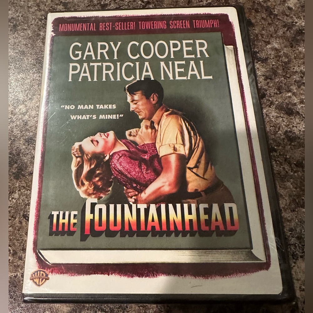 The Fountainhead - Gary Cooper (DVD, 1949) Brand New, Factory Sealed